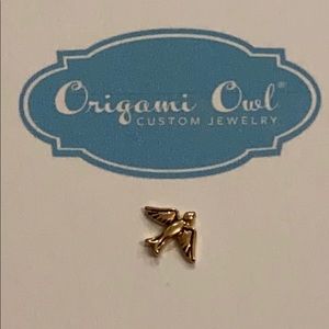 🆕Origami Owl Gold Bird charm